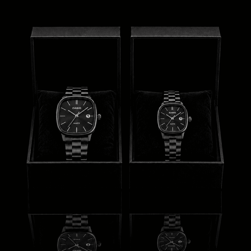 Conjunto Premium Casal • 2 Relógios CASIO com Caixas Individuais