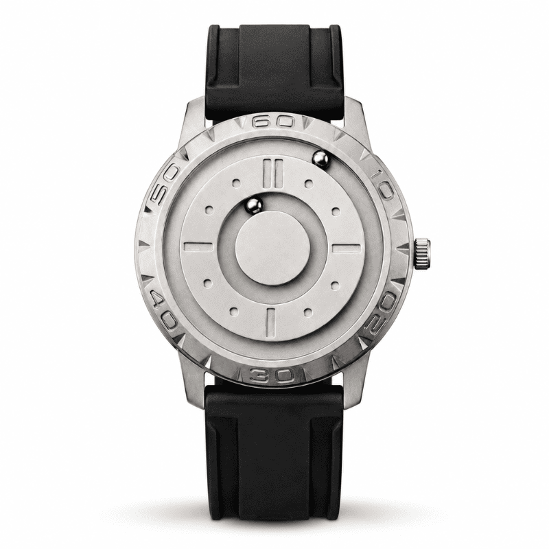 Relógio Magneto White Silicone