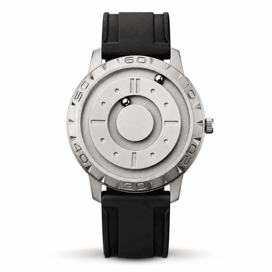Relógio Magneto White Silicone