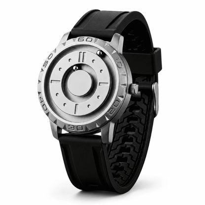 Relógio Magneto White Silicone