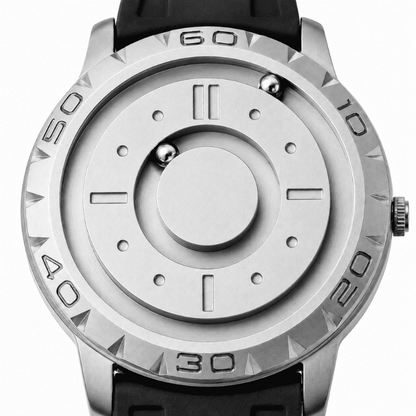 Relógio Magneto White Silicone