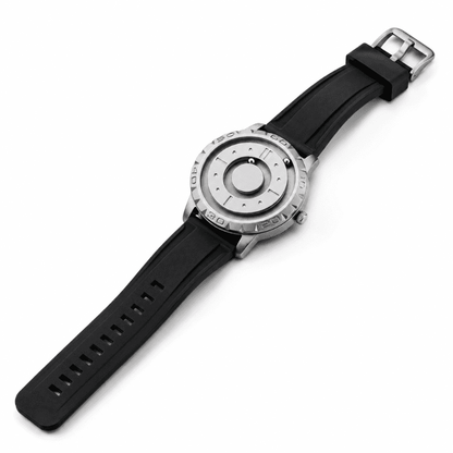 Relógio Magneto White Silicone