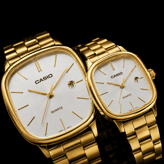 Conjunto Premium Casal • 2 Relógios CASIO com Caixas Individuais