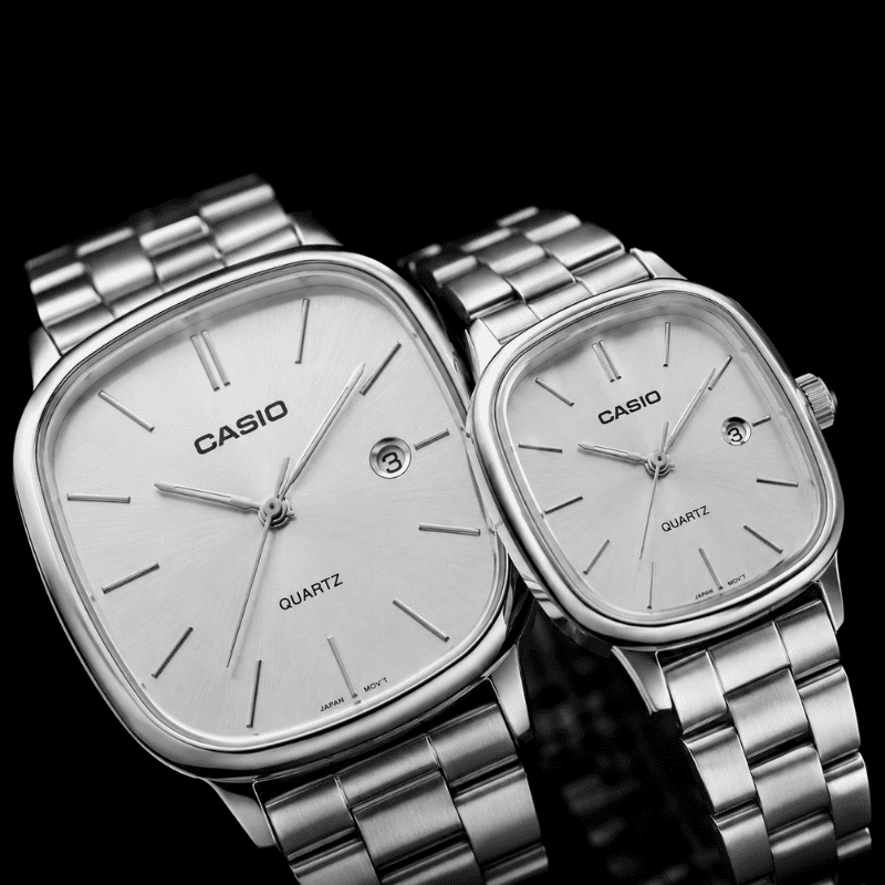 Conjunto Premium Casal • 2 Relógios CASIO com Caixas Individuais