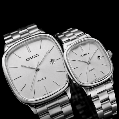 Conjunto Premium Casal • 2 Relógios CASIO com Caixas Individuais