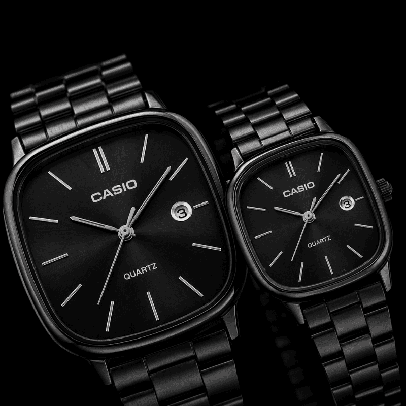 Conjunto Premium Casal • 2 Relógios CASIO com Caixas Individuais