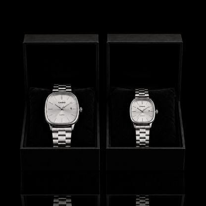 Conjunto Premium Casal • 2 Relógios CASIO com Caixas Individuais