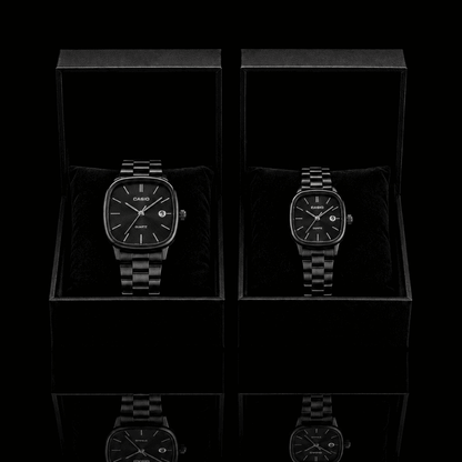 Conjunto Premium Casal • 2 Relógios CASIO com Caixas Individuais