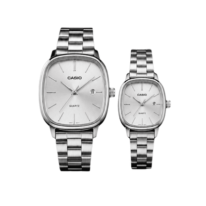Conjunto Premium Casal • 2 Relógios CASIO com Caixas Individuais