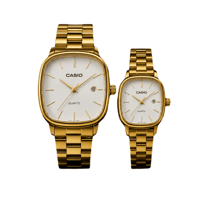 Conjunto Premium Casal • 2 Relógios CASIO com Caixas Individuais